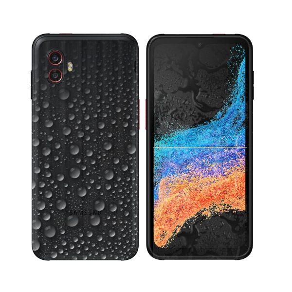 Samsung Galaxy Xcover 6 Pro 128GB, 6GB en RAM,  Negro, Nuevo Snapdragon + Funda Protectora.