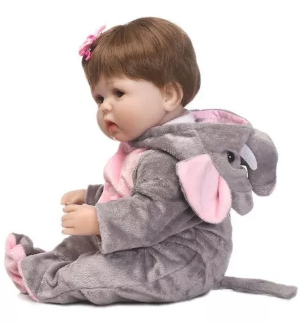 Muñecas Reborn De Silicona De Cuerpo Completo De 55 Cm Para