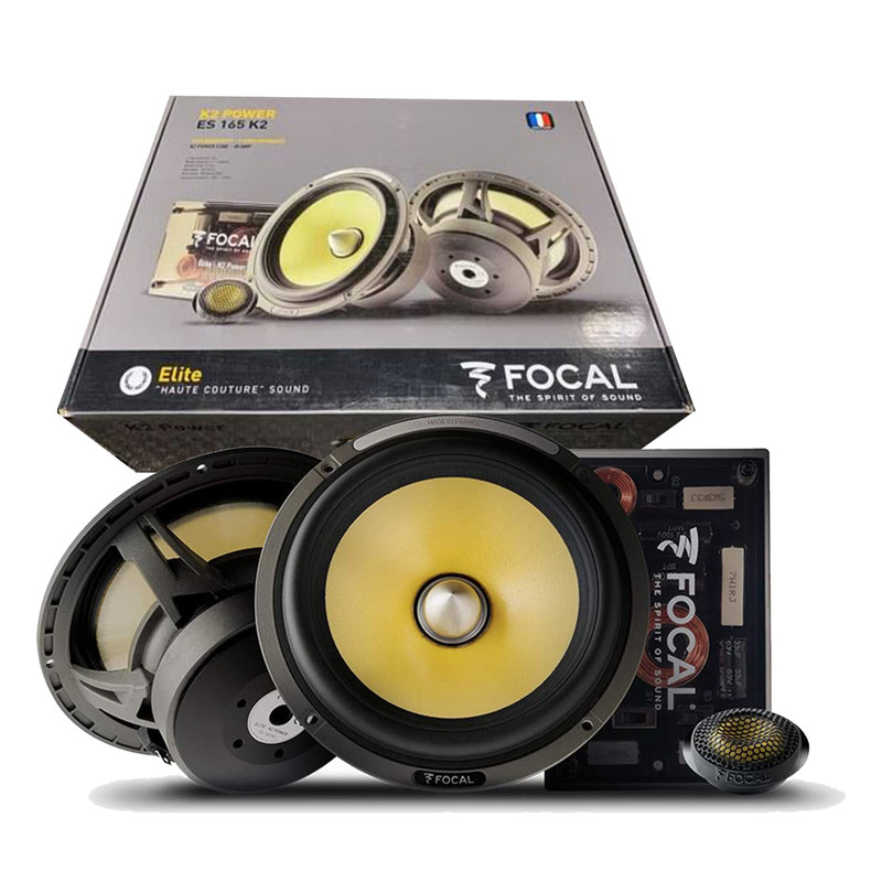 Set De Medios Y Tweeters Focal Es-165k2 6.5" K2 Power