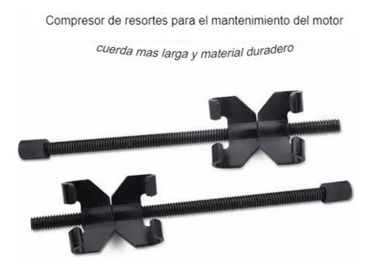 Herramienta Desmontaje Compresor Resorte Amortiguador 38cm 2ps Negrto