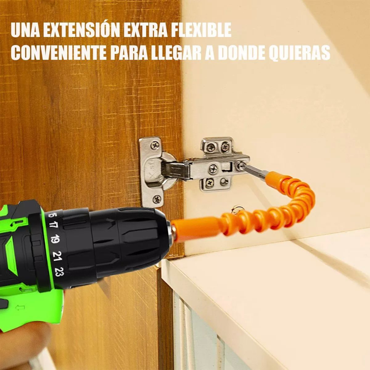 Taladro Atornillador Eléctrico Inalámbrico C/2 Baterías 68vf