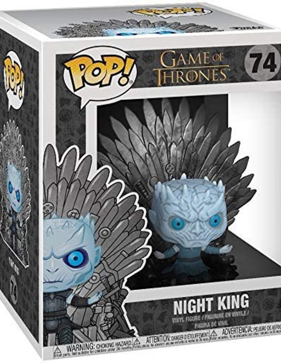 FUNKO POP GAME OF THRONES: NIGHT KING EN EL TRONO DE HIERRO