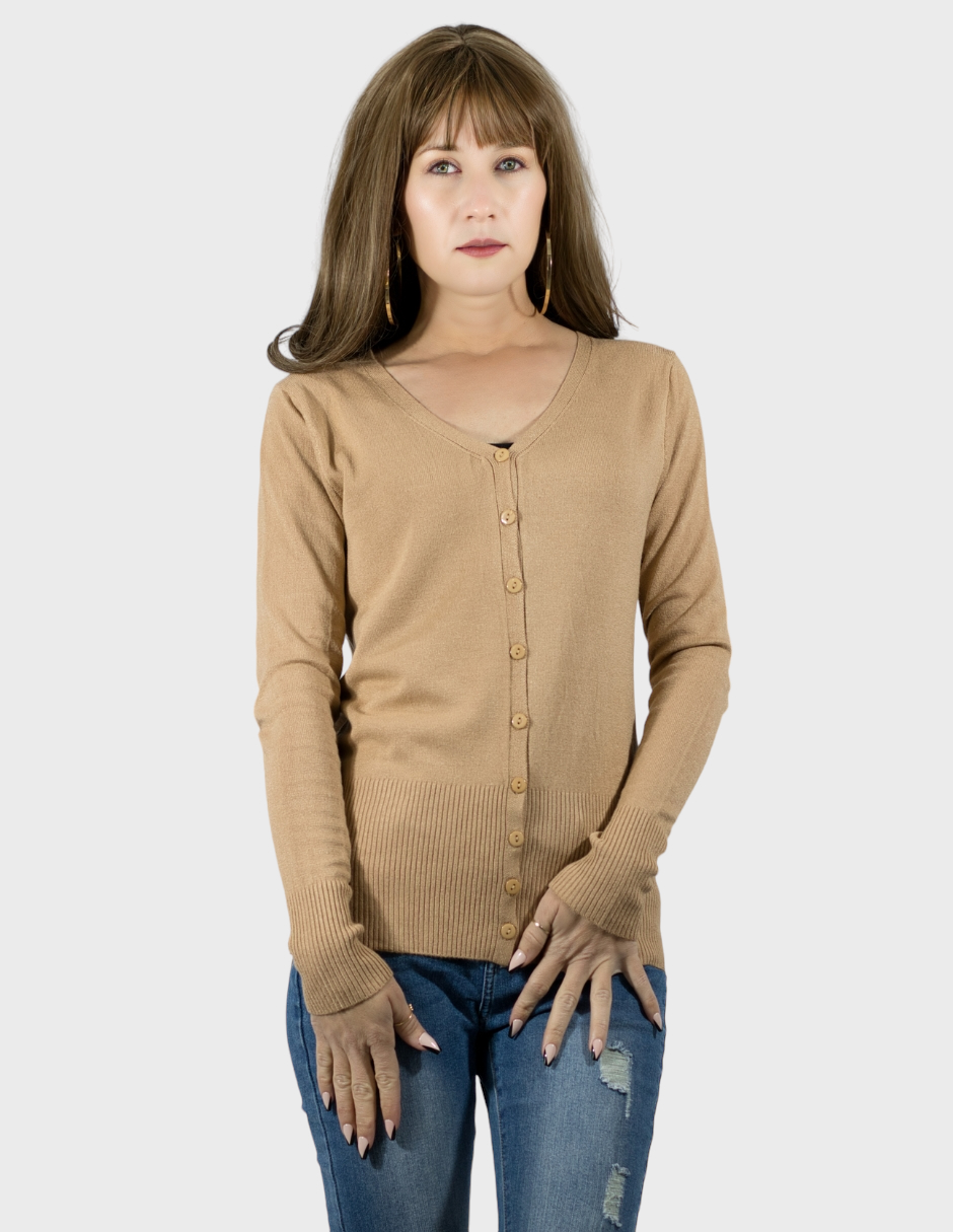 Sueter Mujer De Punto Manga Larga Sueteres Dama Sweaters