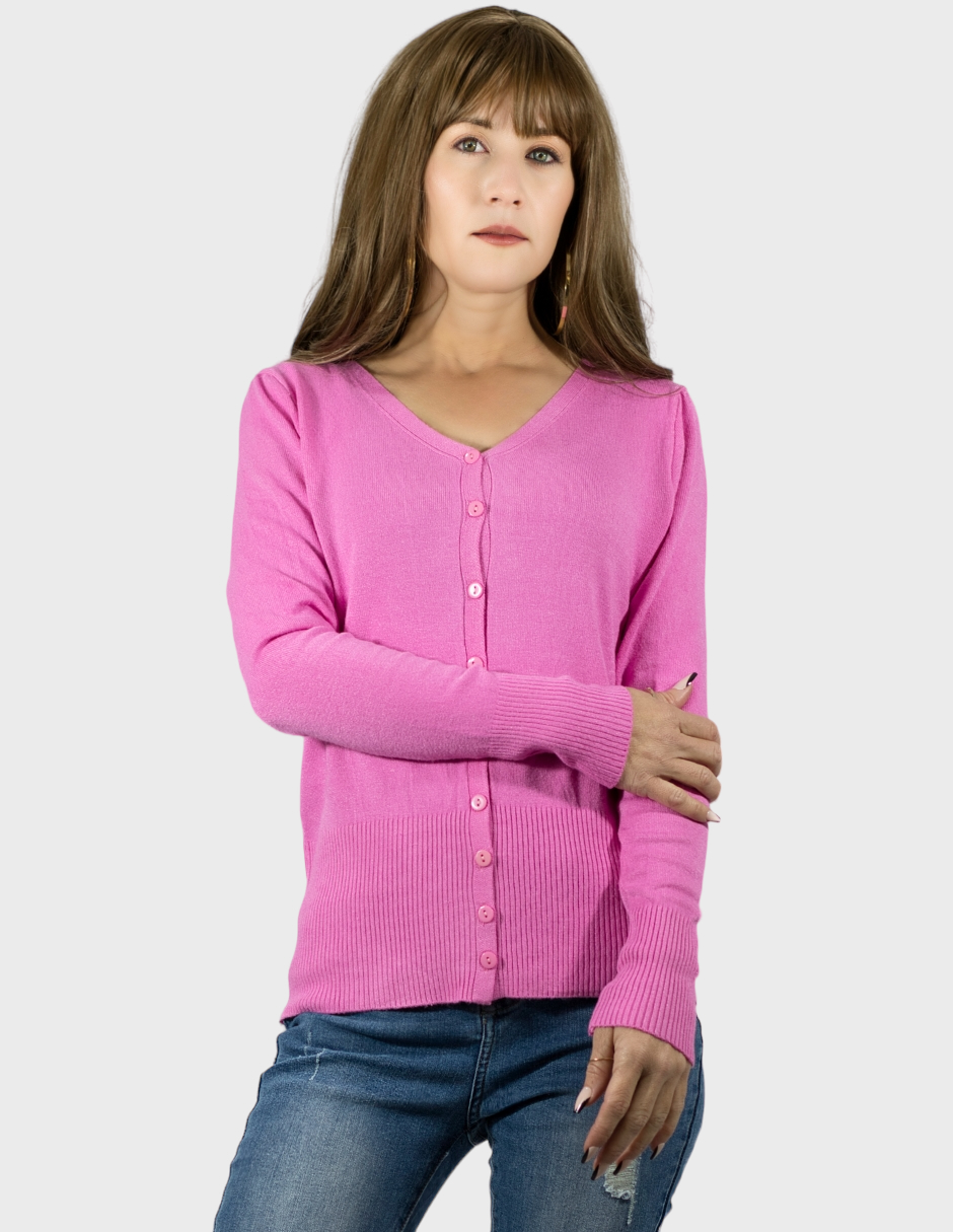 Sueter Mujer De Punto Manga Larga Sueteres Dama Sweaters