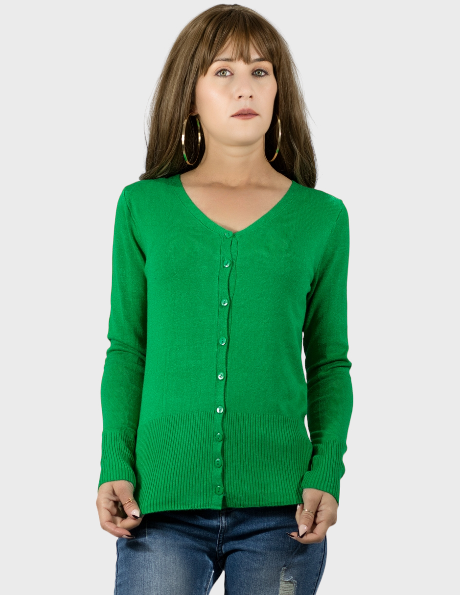 Sueter Mujer De Punto Manga Larga Sueteres Dama Sweaters