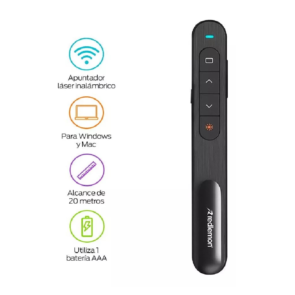 Apuntador Laser Presentador Inalambrico Usb Universal