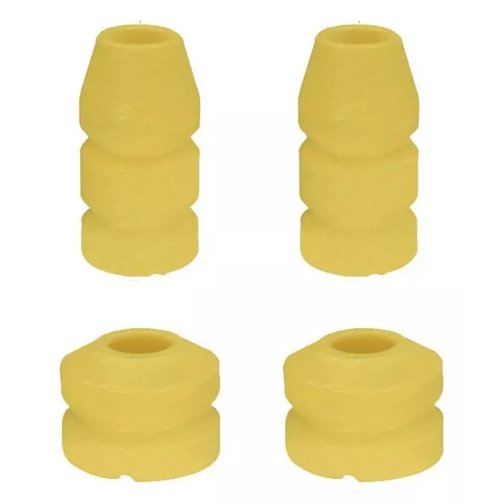 Tope Goma Rebote Chevrolet Chevy Delantera Trasera 4 Pzas C2