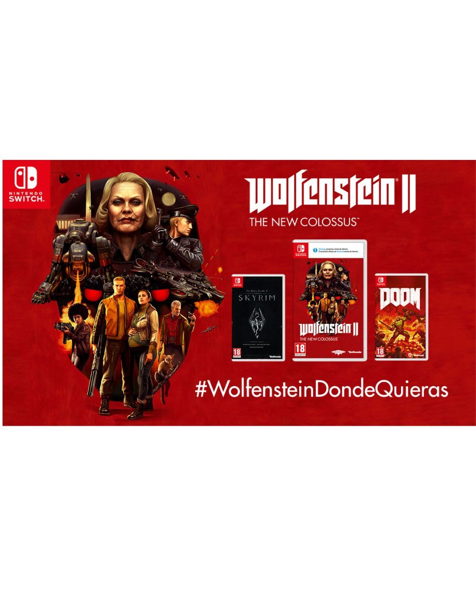 Wolfenstein II: The New Colossus - Nintendo Switch