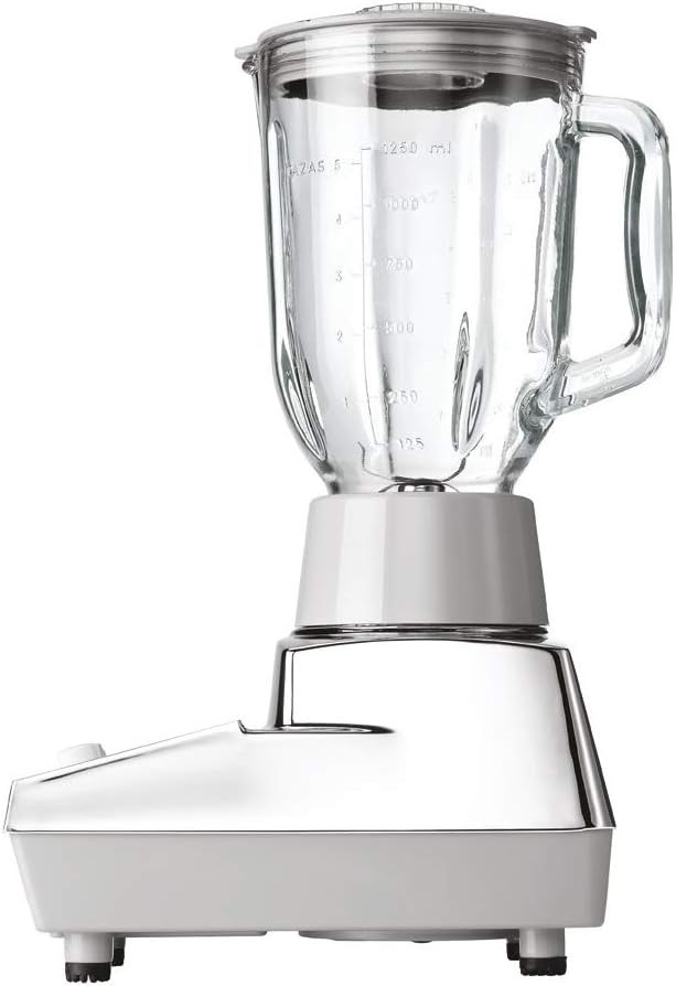 Licuadora Man LMV-9090 Vaso de Vidrio 7 Vel Metalica