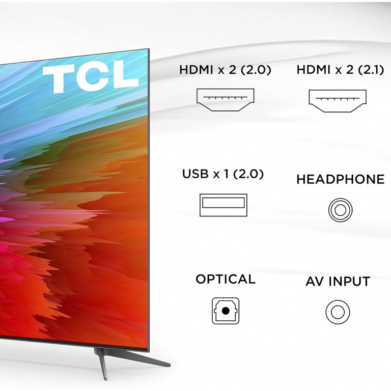  TCL 65 pulgadas Q7 QLED 4K Smart Google TV (65Q750G) modelo  2023 con Dolby Vision y Atmos, HDR Ultra, 120Hz, acelerador de juegos de  hasta 240Hz, control remoto por voz : Electrónica