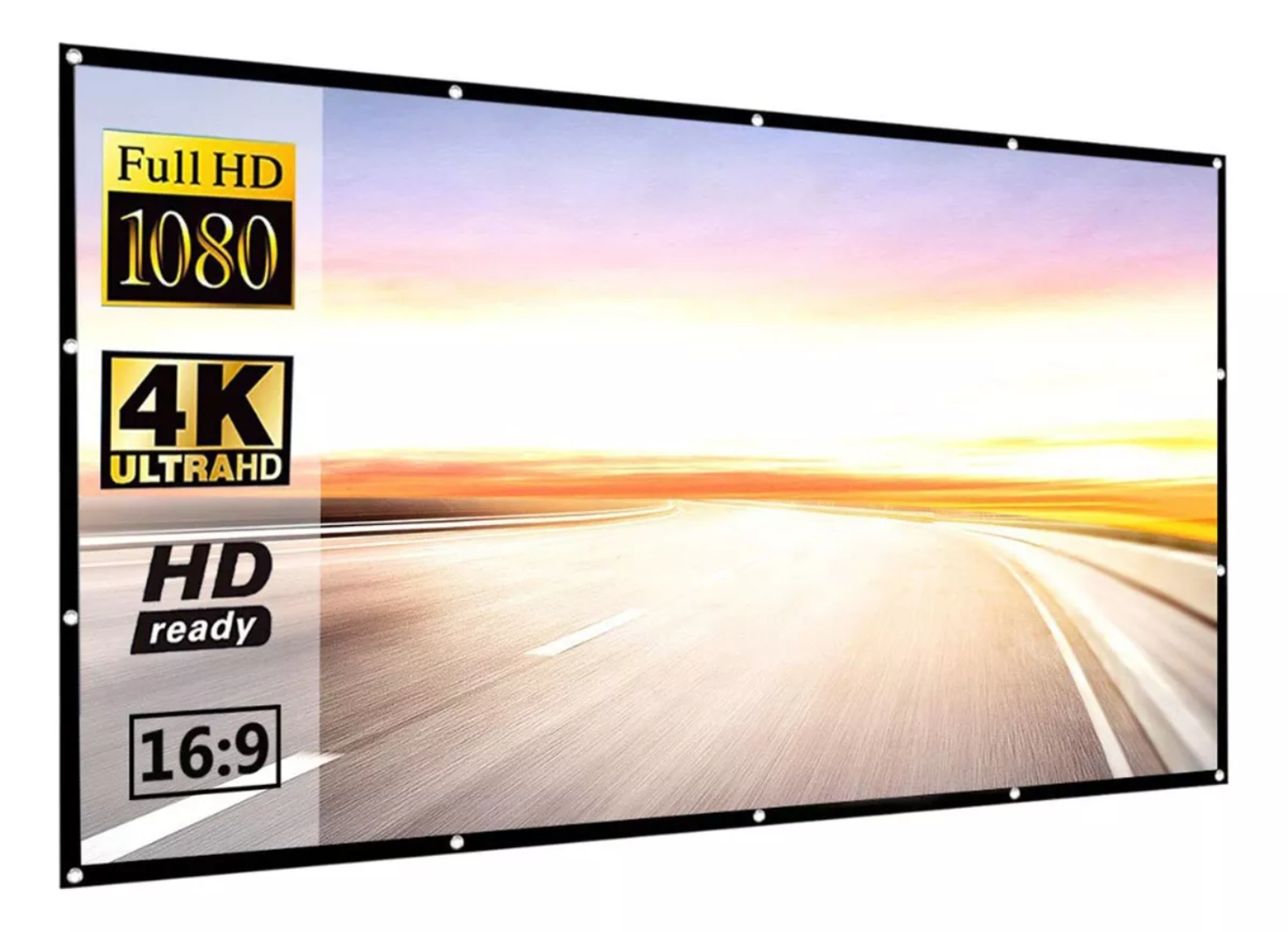 Pantalla De Proyección De 150 Pulgadas 16:9 Hd