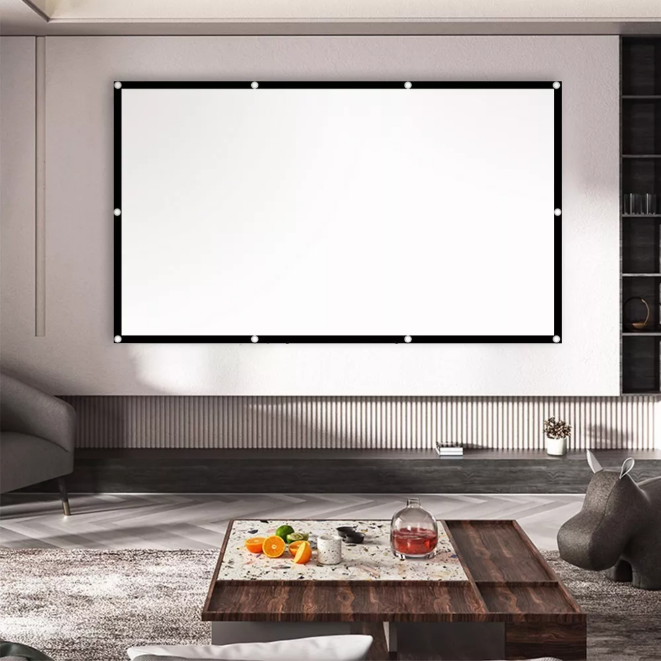 Pantalla De Proyección De 150 Pulgadas 16:9 Hd