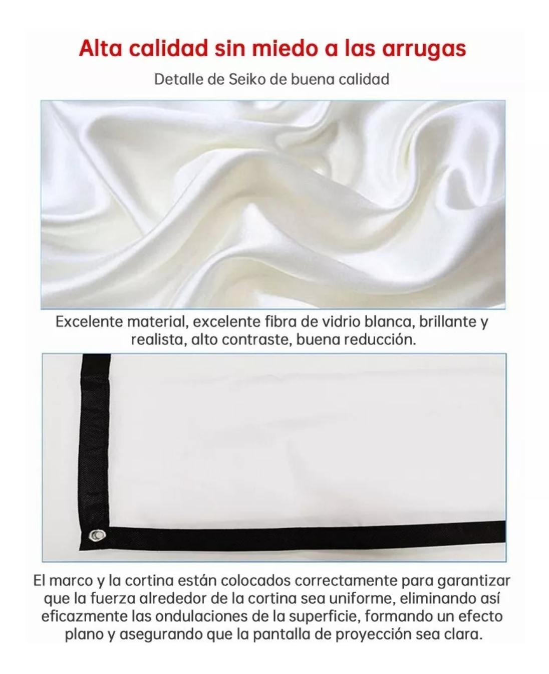 Pantalla De Proyección De 150 Pulgadas 16:9 Hd