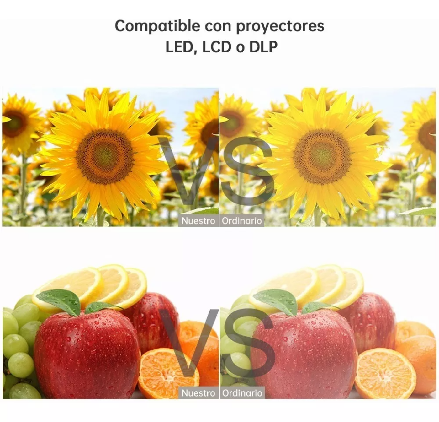 Pantalla De Proyección De 150 Pulgadas 16:9 Hd