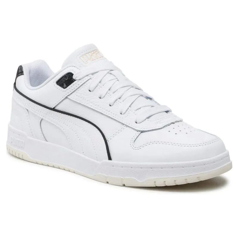 Tenis Casual Puma RBD Game Low 386373 01 Color Blanco.