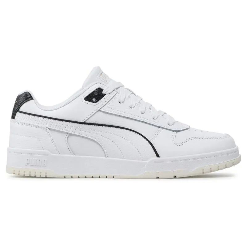 Tenis Casual Puma RBD Game Low 386373 01 Color Blanco.