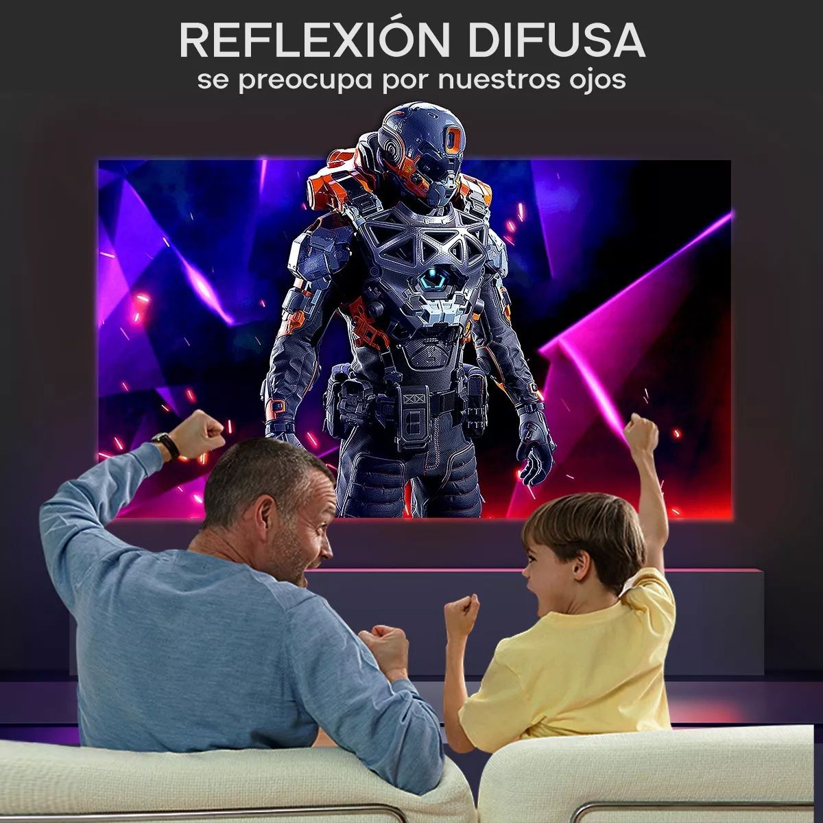 Wanbo Pantalla Para Proyectores 16:9 Hd 100'' De Proyección