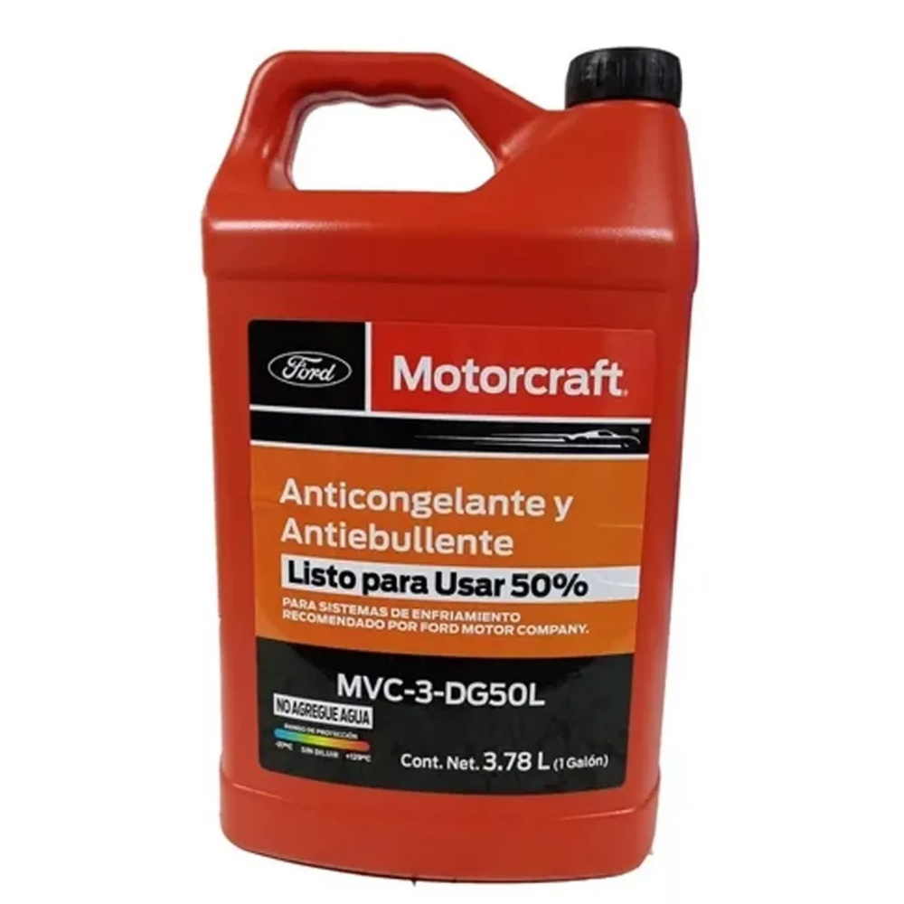 Anticongelante Naranja Motorcraft Listo Para Usar 3.78 L
