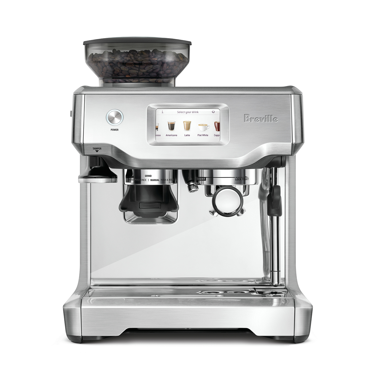 Cafetera Breville The Barista Touch Acero inoxidable BES880BSS1BUS1