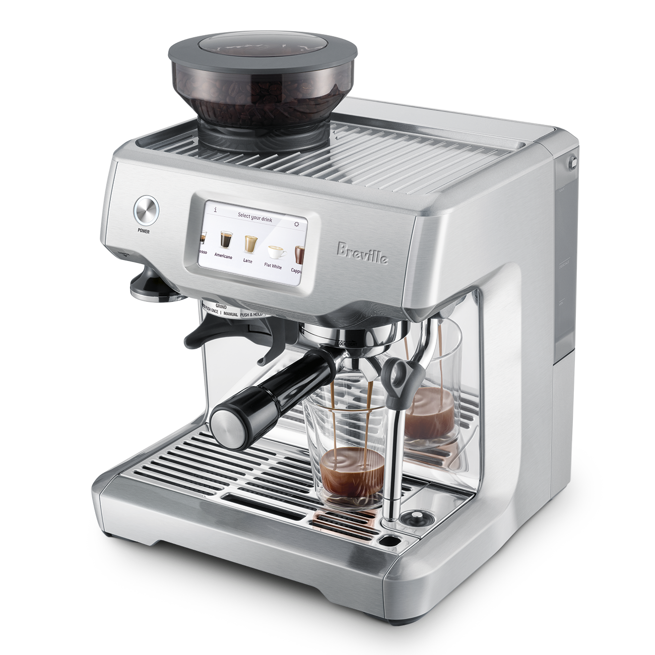 Cafetera Breville The Barista Touch Acero inoxidable BES880BSS1BUS1