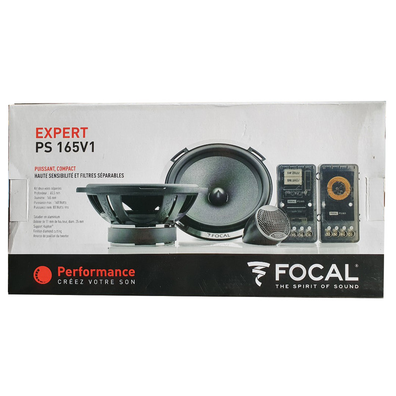 Set De Medios Focal Ps165v1 Expert 6.5 Pulgadas 160 W 3 Vías