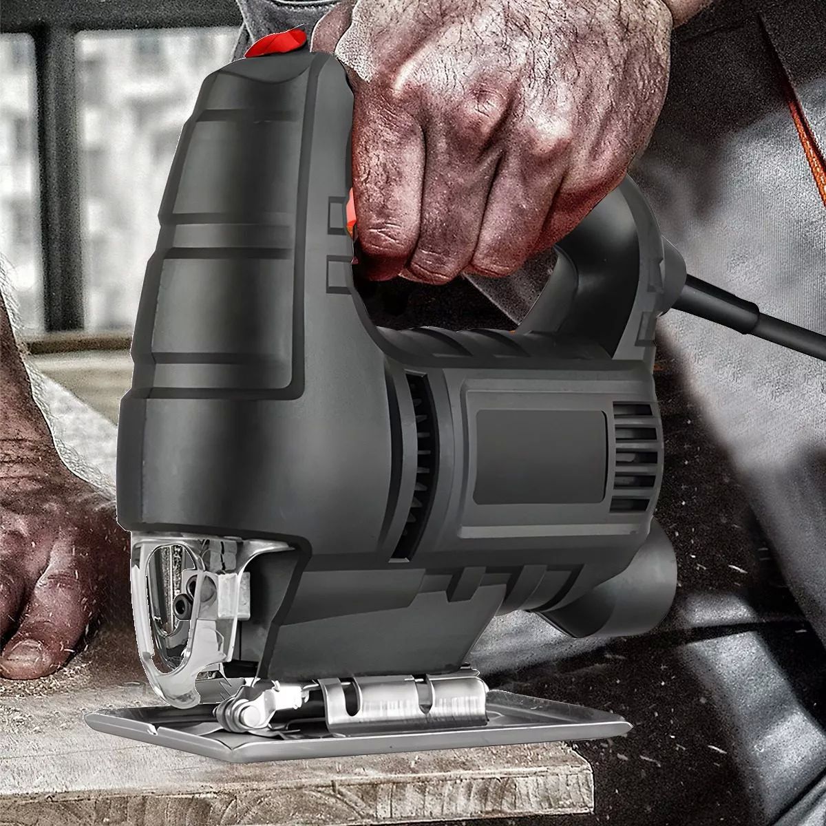 Sierra Caladora Profesional 6 Vel 2800 Rpm + 20 Seguetas