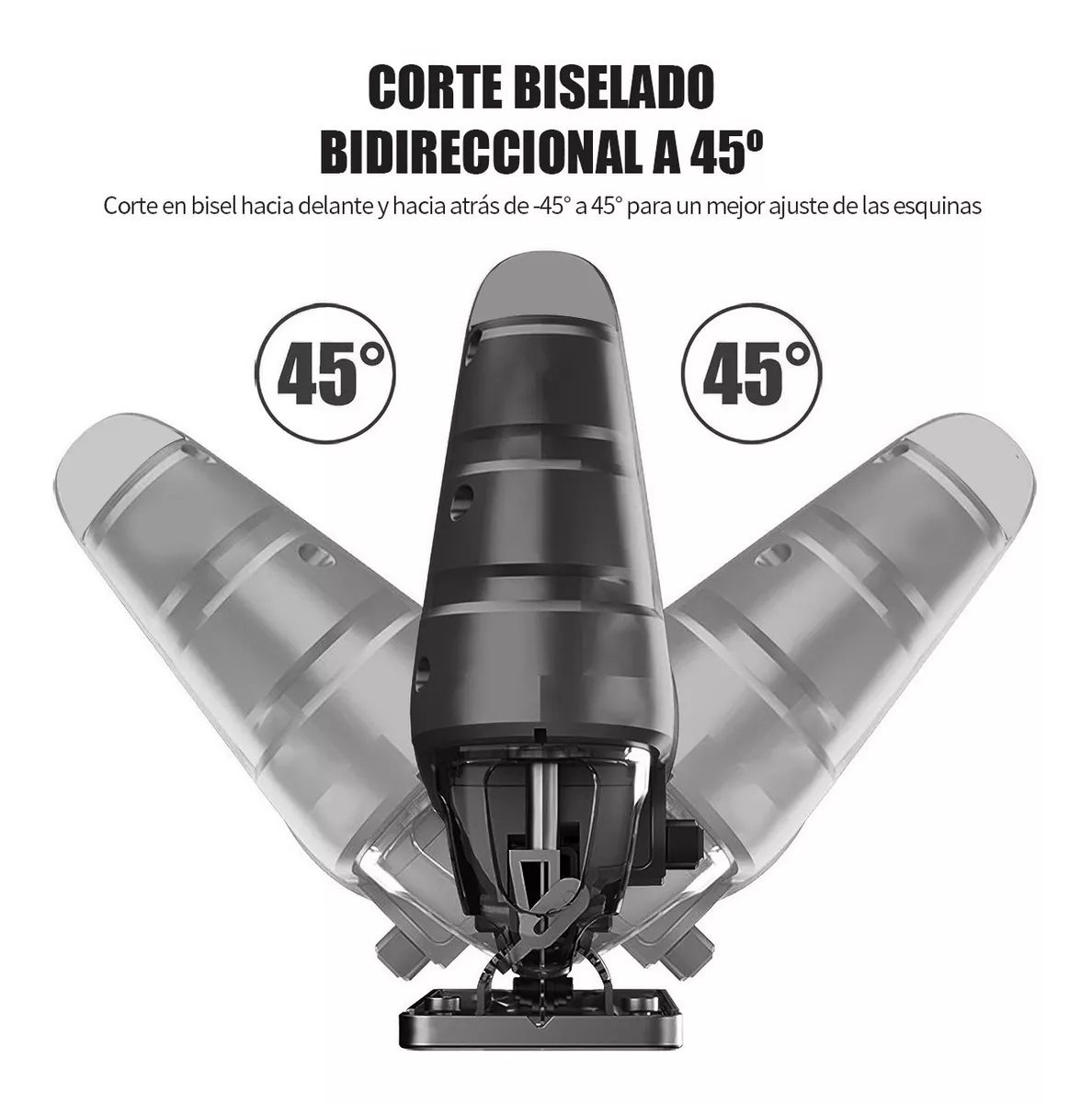 Sierra Caladora Profesional 6 Vel 2800 Rpm + 20 Seguetas