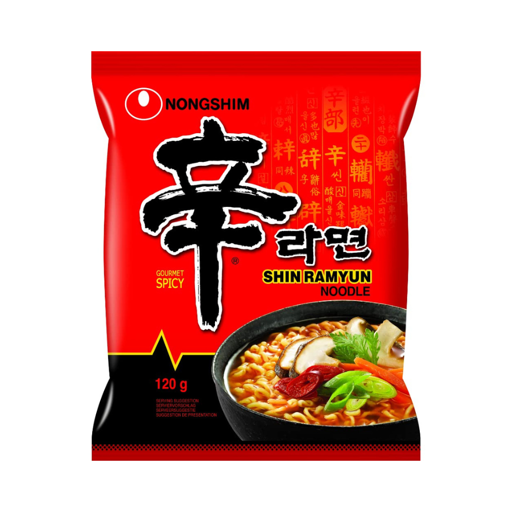 Ramen coreano 4 pz samyang nongshim habanero