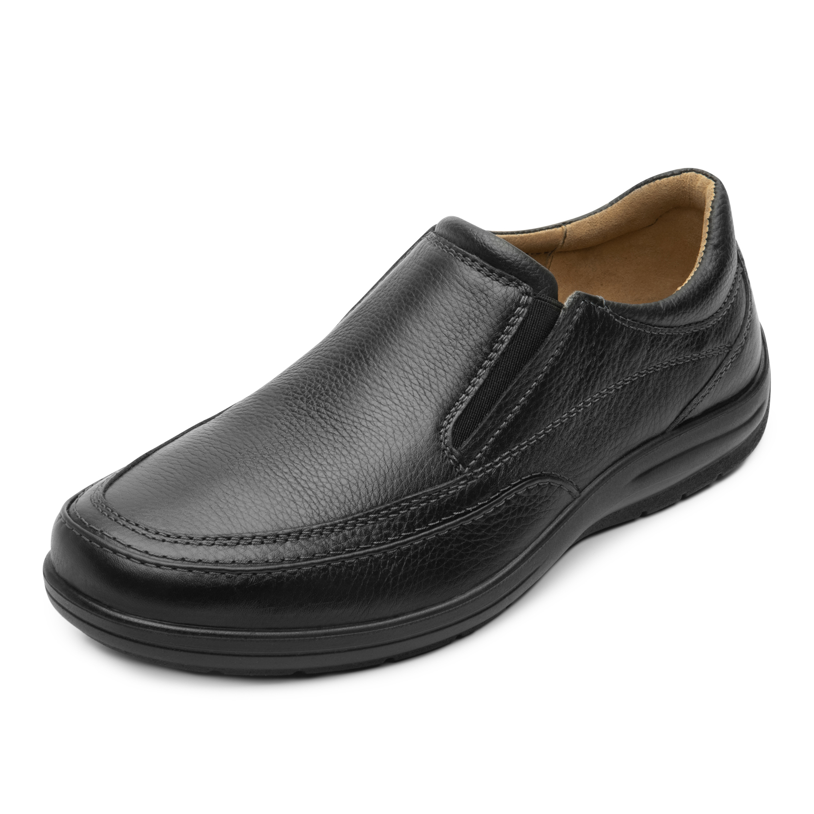 Mocasines Flexi Negro Para Hombre Confort 415902 Originales