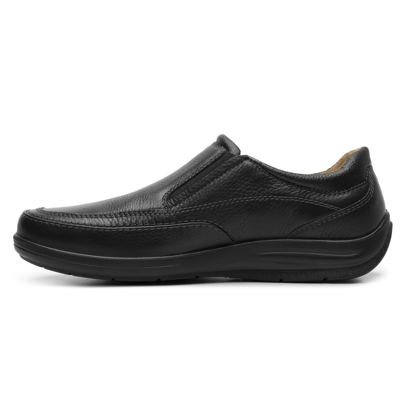 Mocasines Flexi Negro Para Hombre Confort 415902 Originales