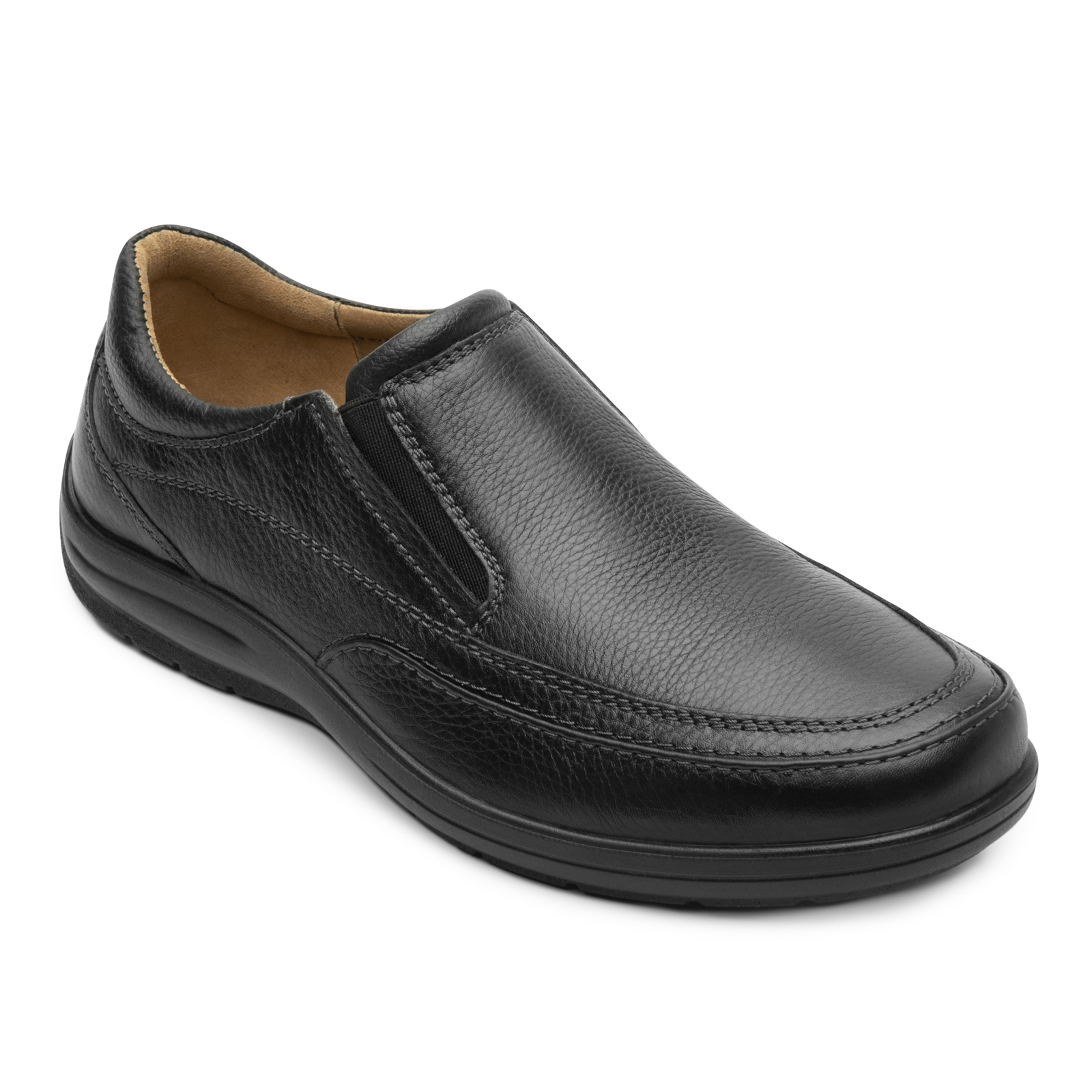Mocasines Flexi Negro Para Hombre Confort 415902 Originales