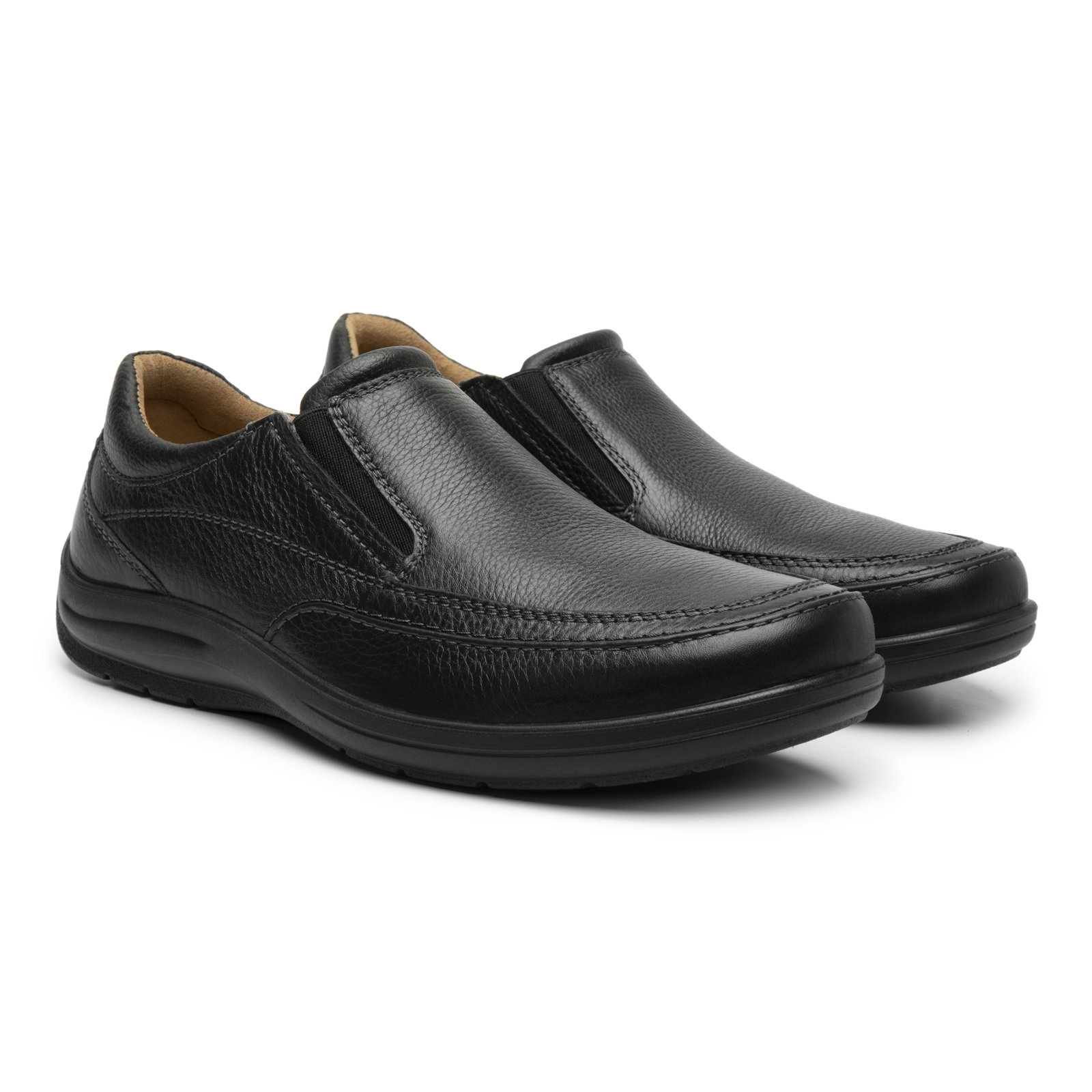 Mocasines Flexi Negro Para Hombre Confort 415902 Originales