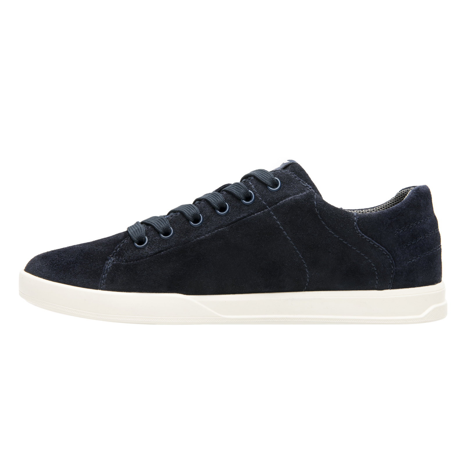 Tenis Sneakers Choclos Para Hombre Piel Gamuz 412402 Marino