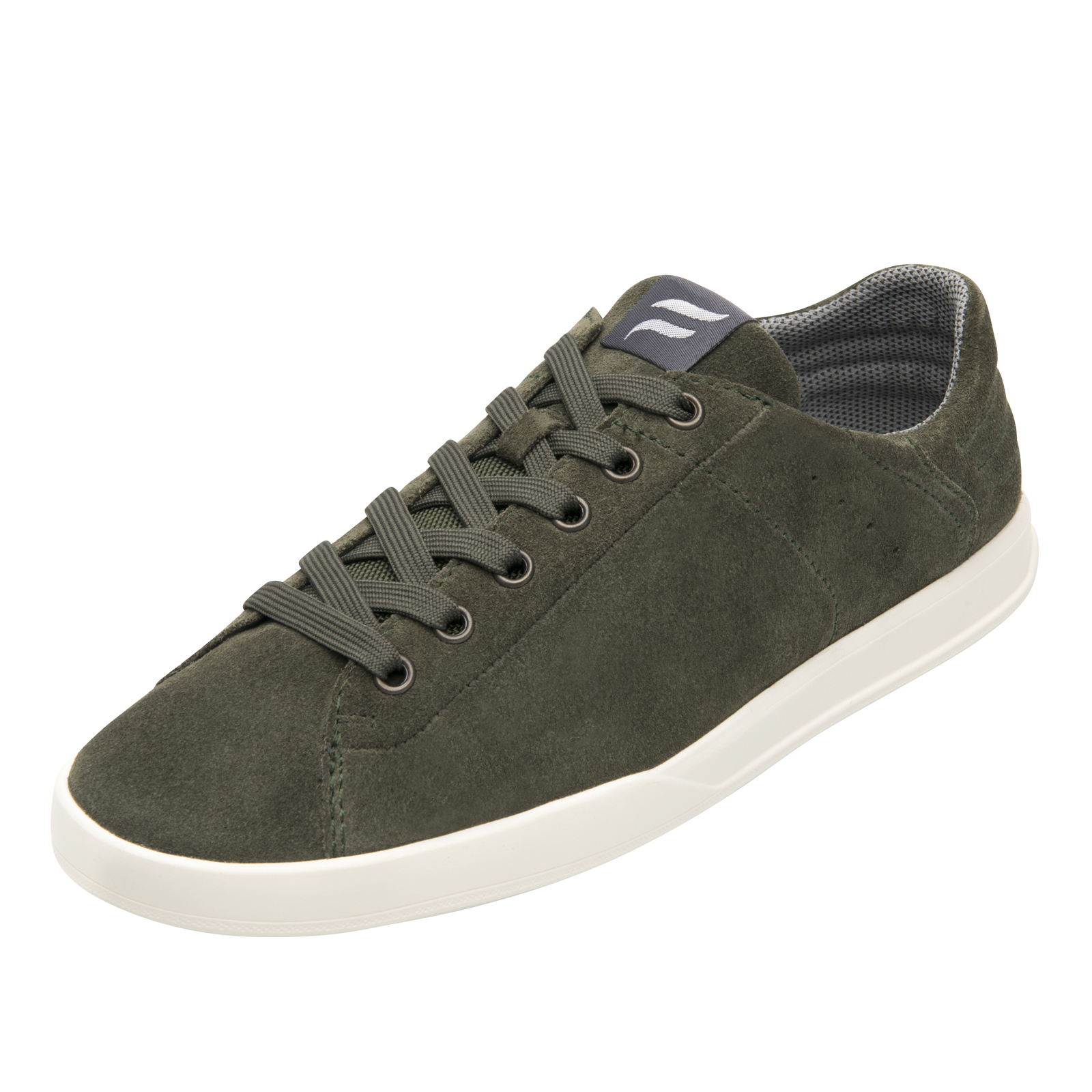 Tenis Sneakers Choclo Hombre Flexi 412402 Olivo Piel Original