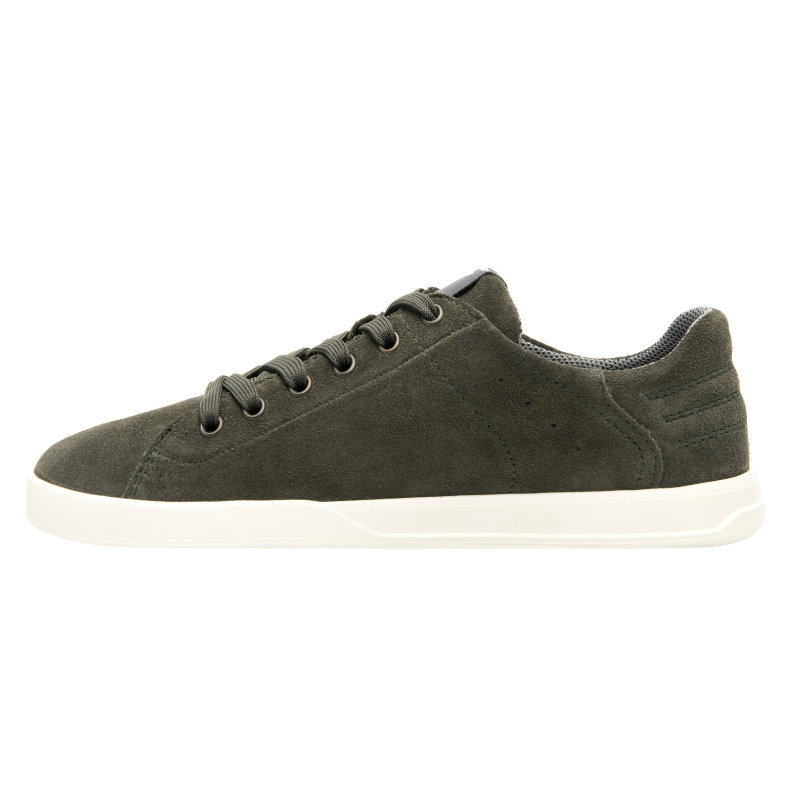 Tenis Sneakers Choclo Hombre Flexi 412402 Olivo Piel Original