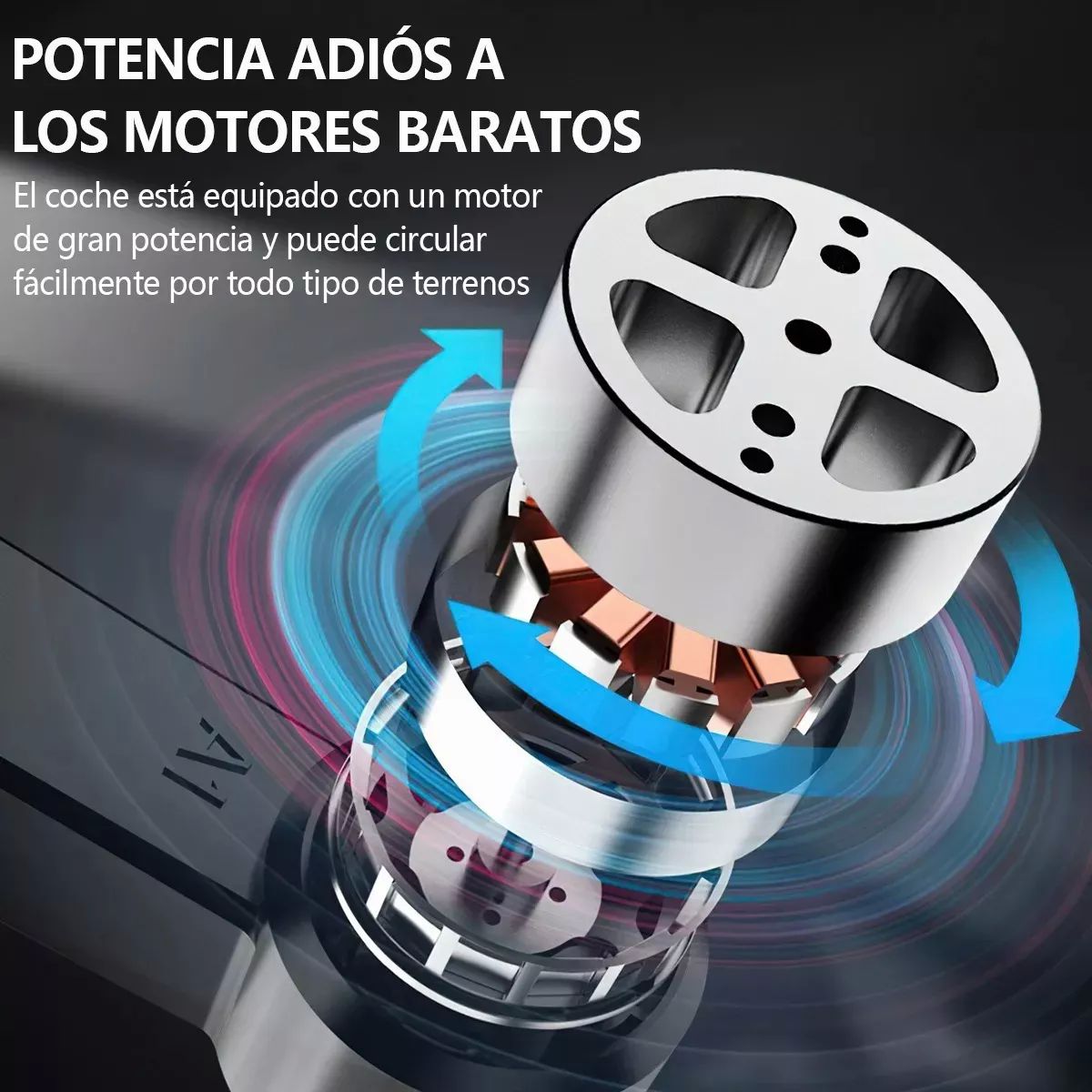 Carro Control Remoto Recargable Para Niños 1:18