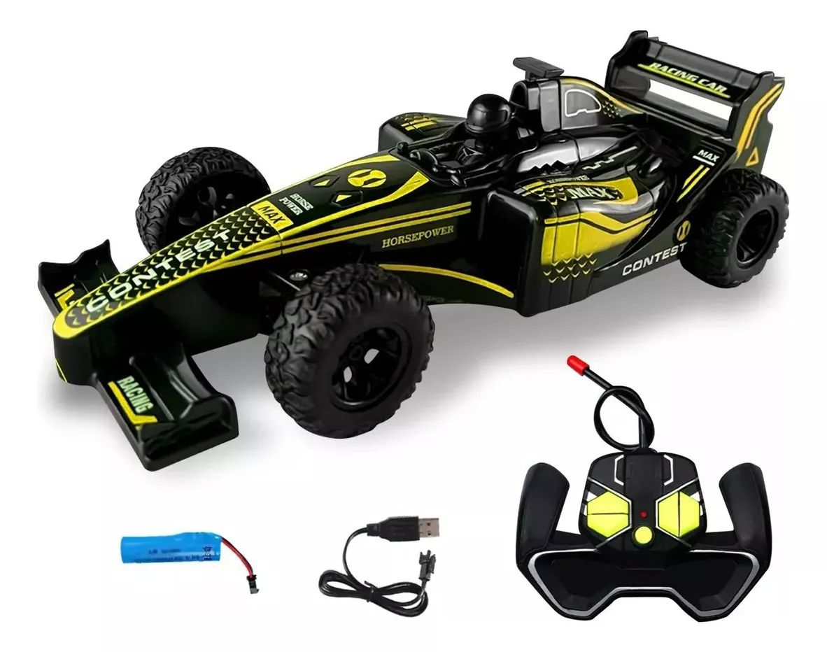 Coche De Control Remoto Recargable 1:20 Para Niños