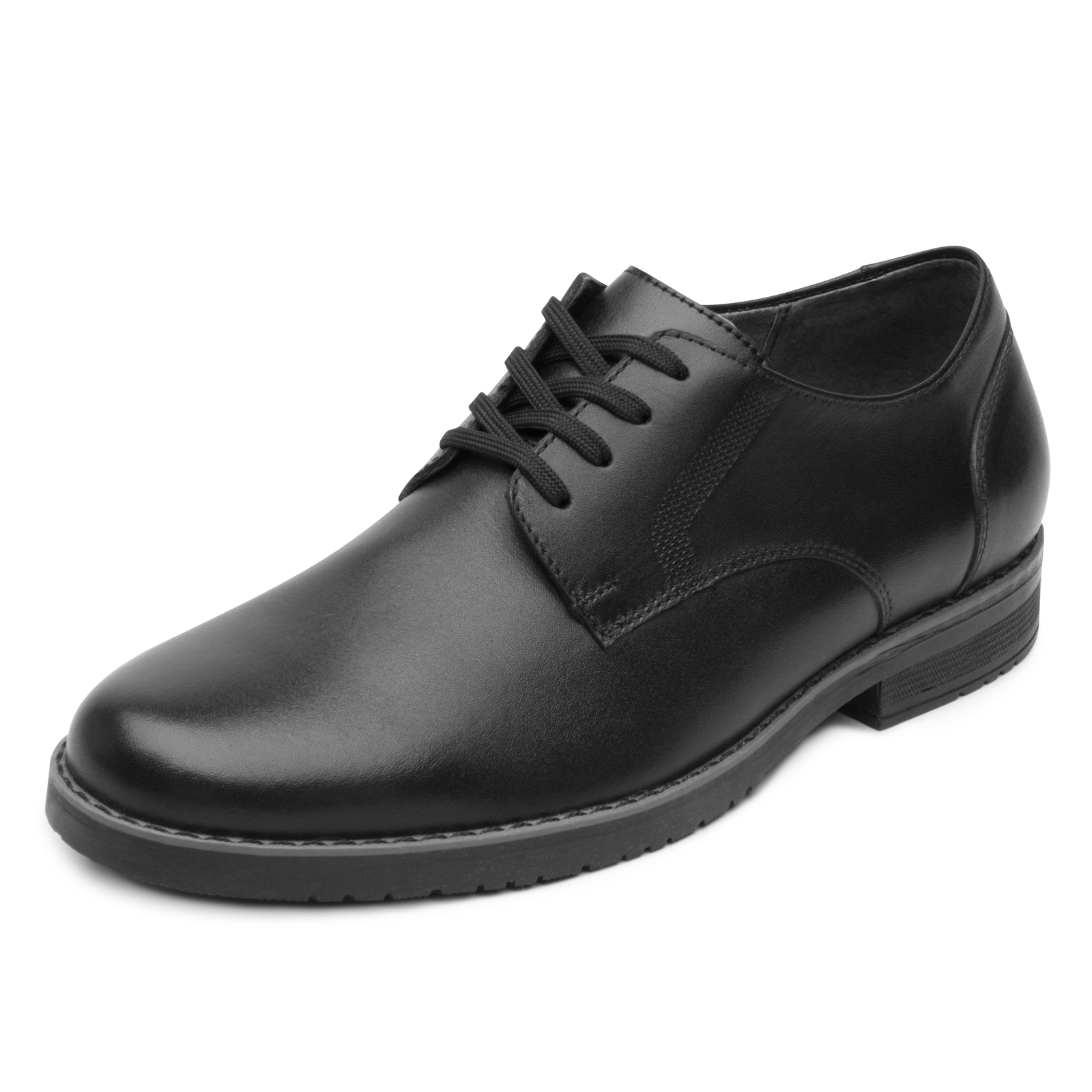 Zapato Escolar Negro Para Niños Flexi Piel Lisa 50914 Moda