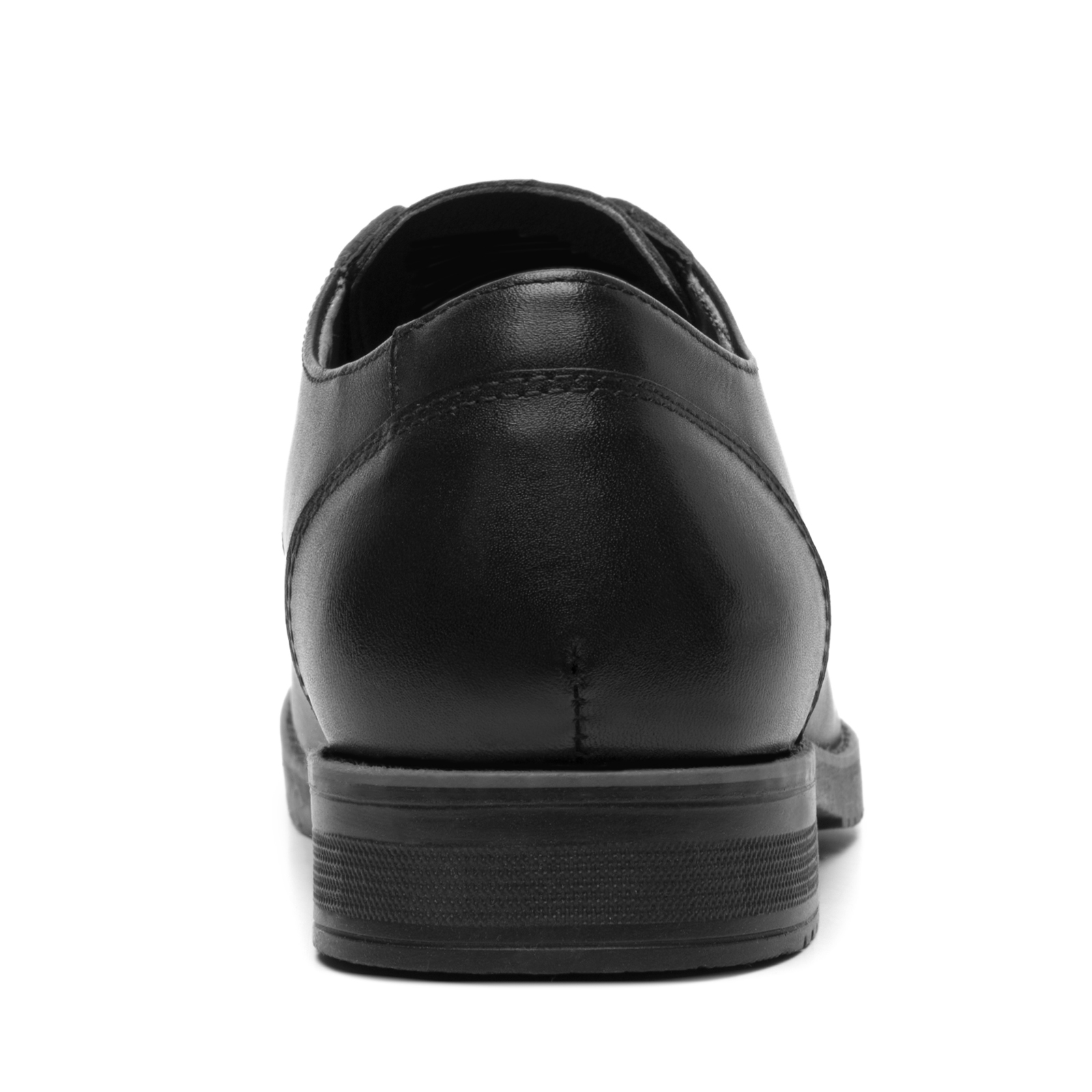 Zapato Escolar Negro Para Niños Flexi Piel Lisa 50914 Moda