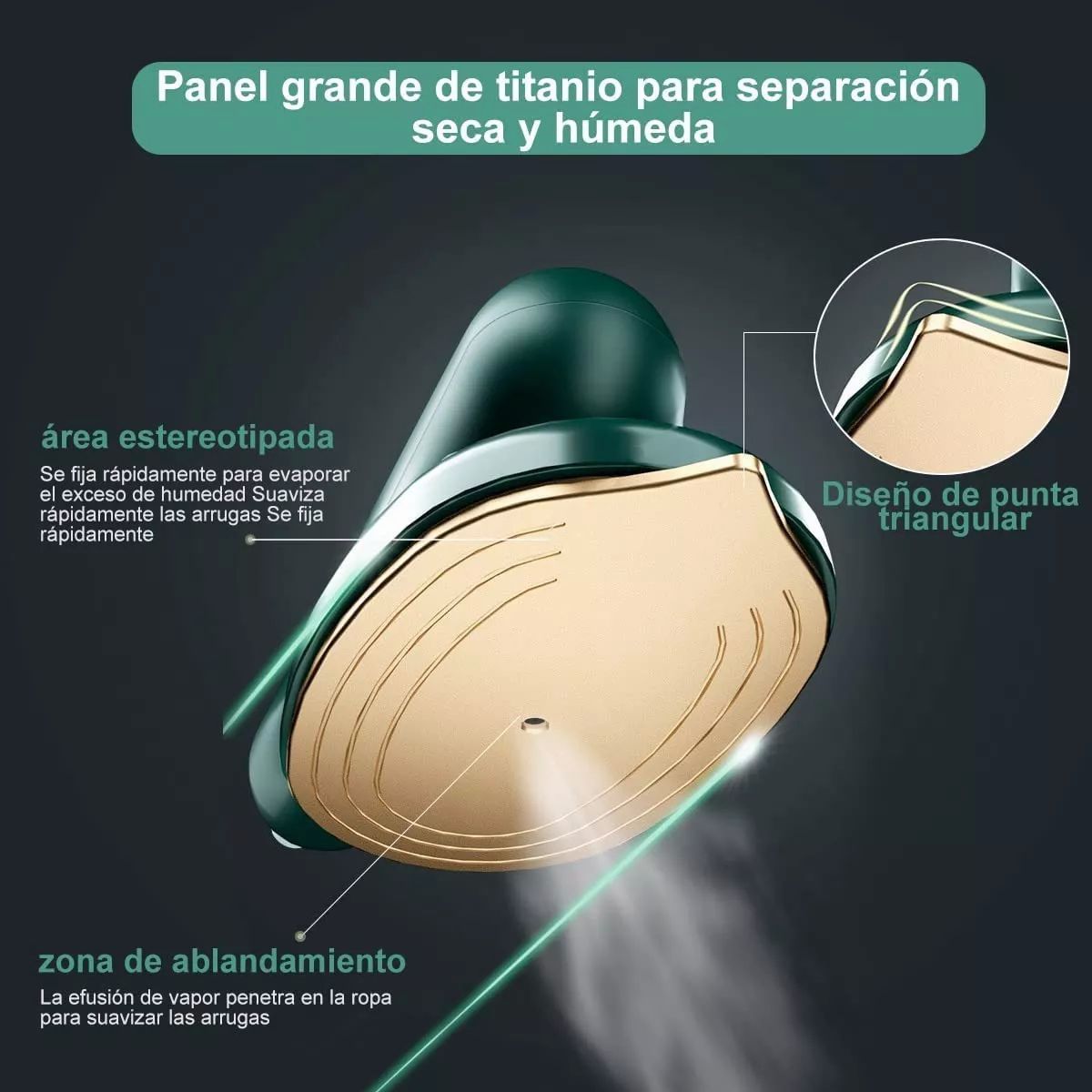 Mini Plancha Vapor De Mano Portátil Vapor Ropa De Viaje