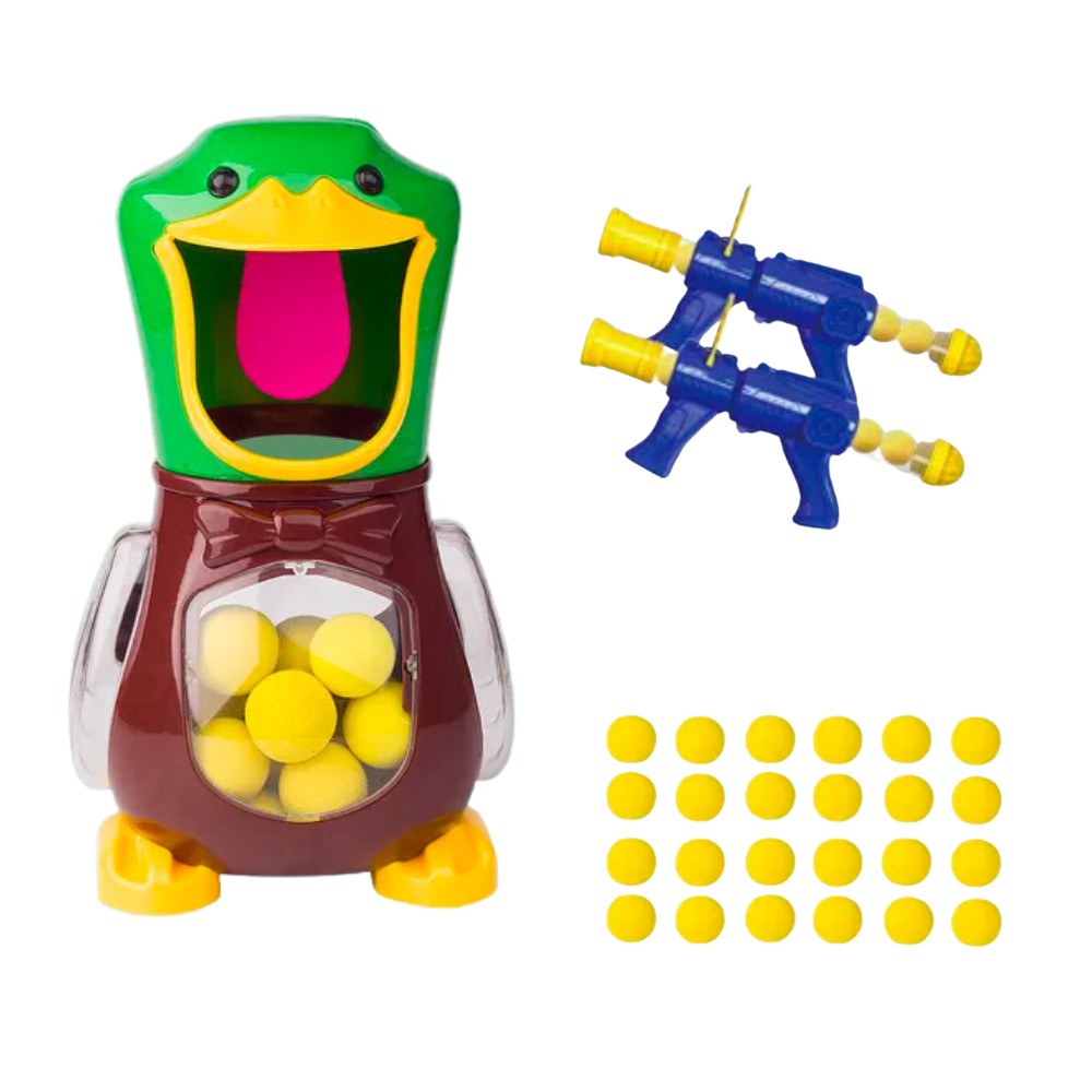 Hungry Shooting Duck Toys, Juego de lanzar pelotas, Dispara al Pato