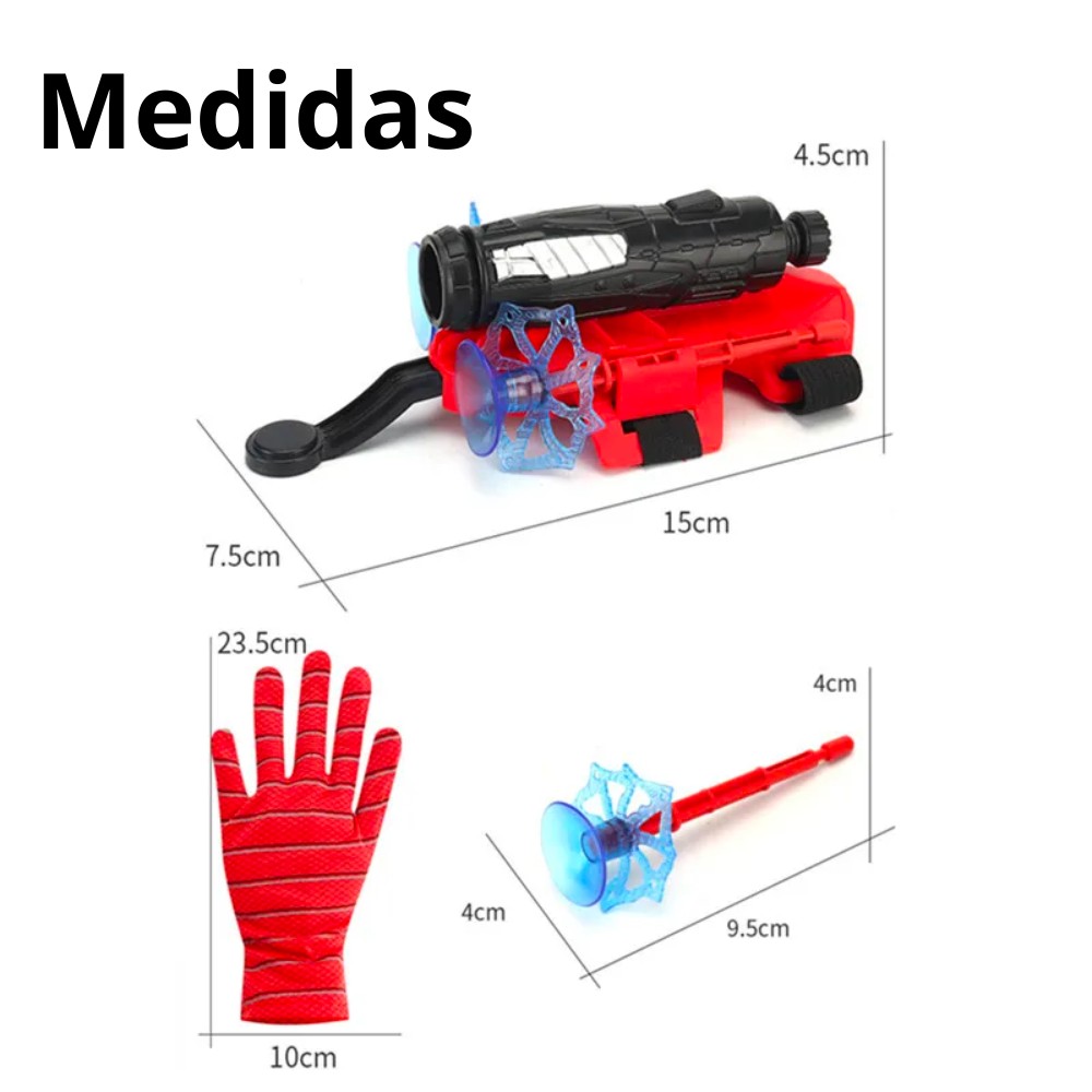 Lanzador de Cosplay de Película - Guante de Seda de Hombre Araña