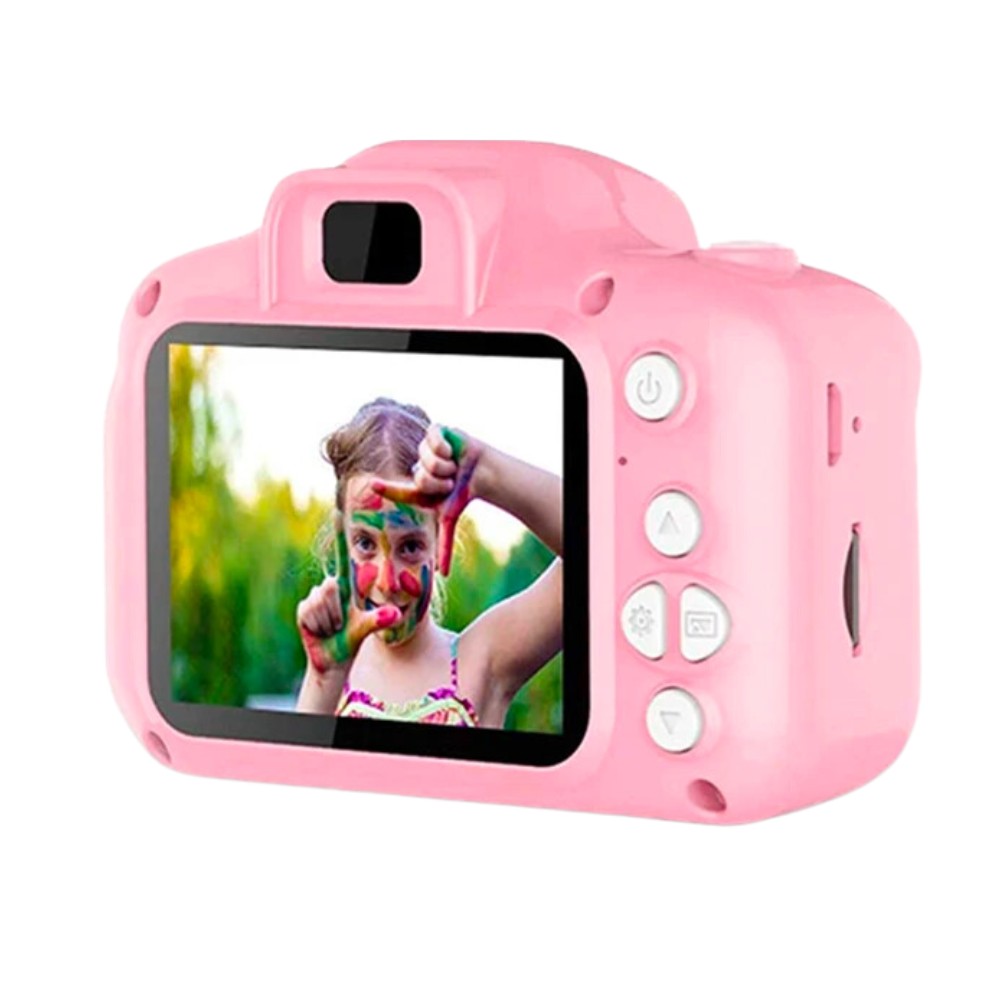 Cámara Digital con pantalla HD de 1080P para niños, videocámara Azul y Rosa