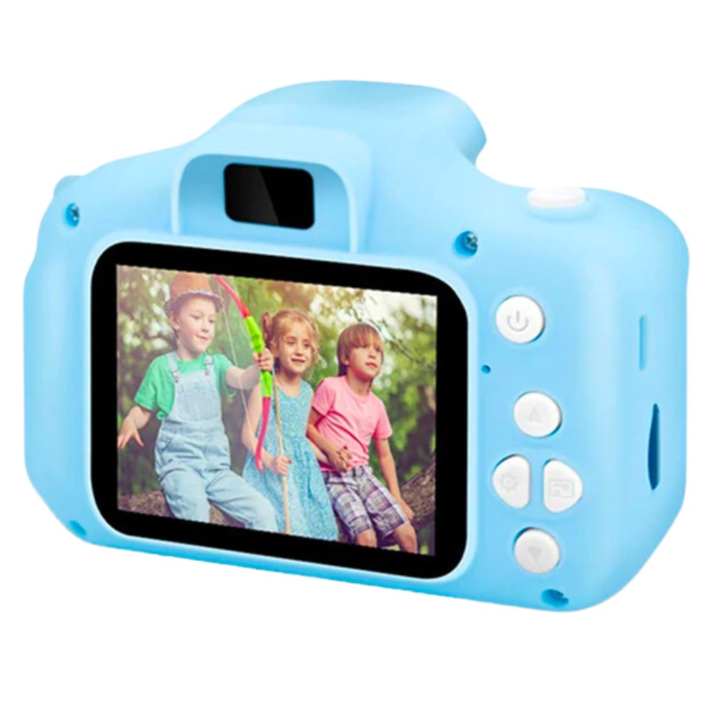 Cámara Digital con pantalla HD de 1080P para niños, videocámara Azul y Rosa