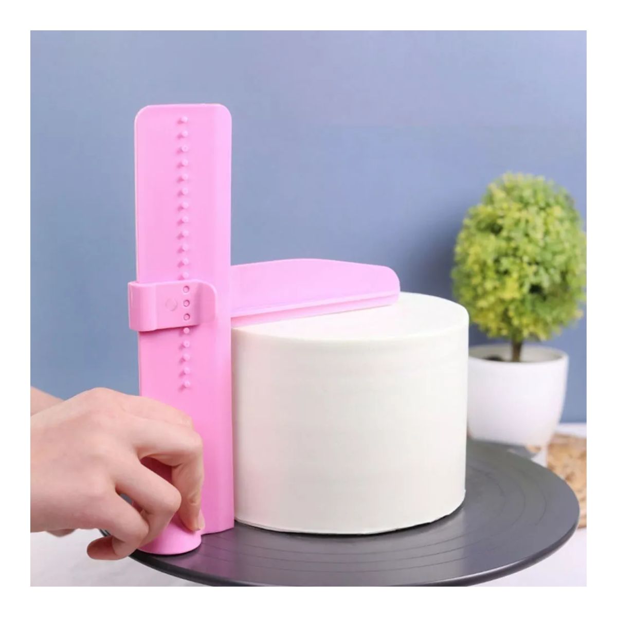 Kit De Herramientas Para Hornear Repostería Peine Raspa 9 Pzs,Rosa