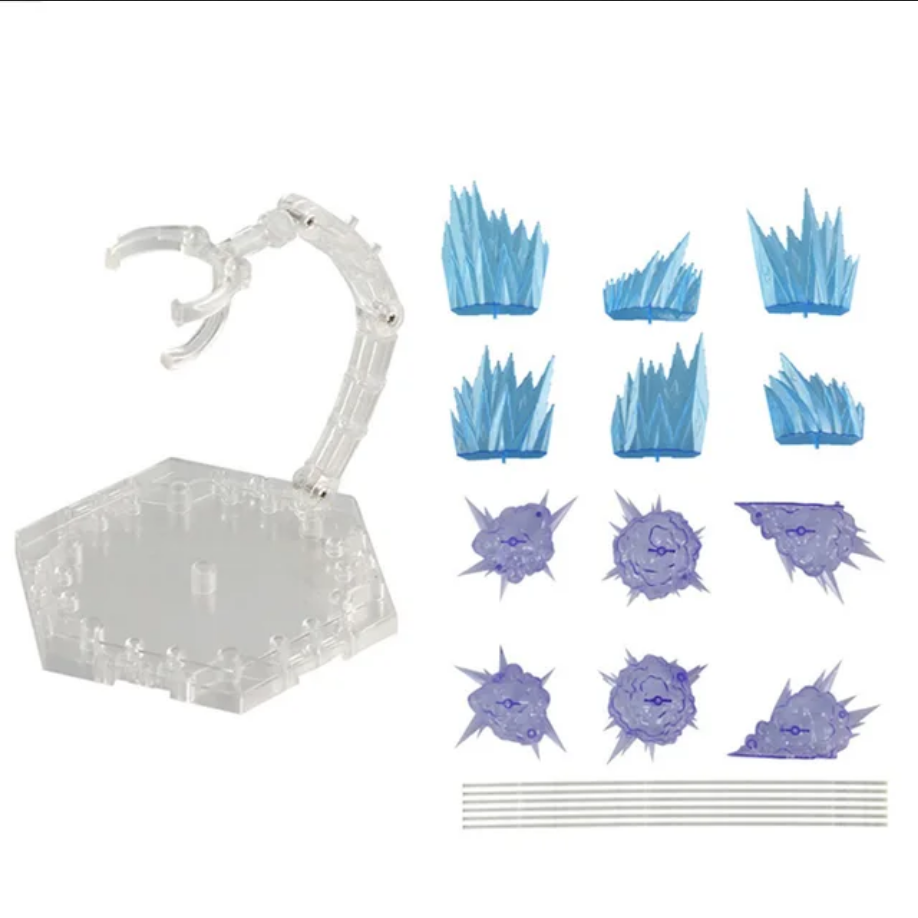 Tamashii Effect Efecto Poder Aura Explosion Morado Figuarts