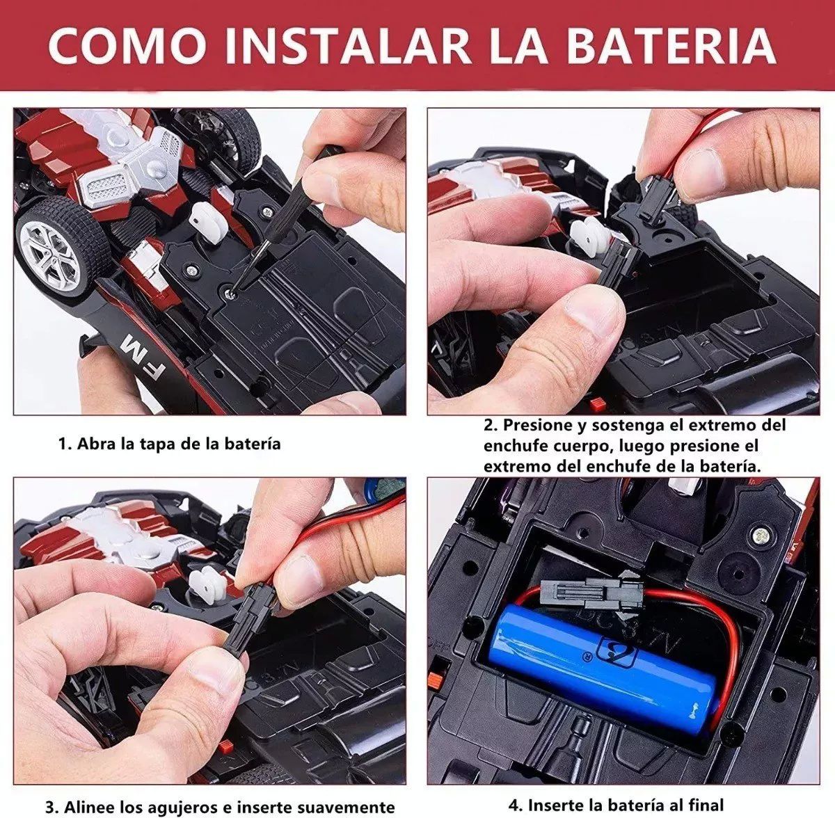 COCHE TELEDIRIGIDO TRANSFORMERS DE CONTROL REMOTO PARA NIÑOS