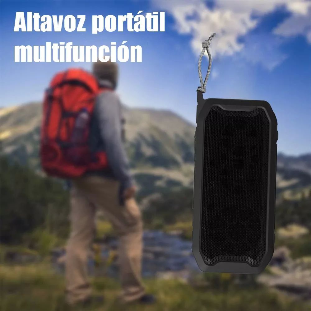 Bocina Bluetooth 5.0 Portátile Altavoces Impermeable Duales