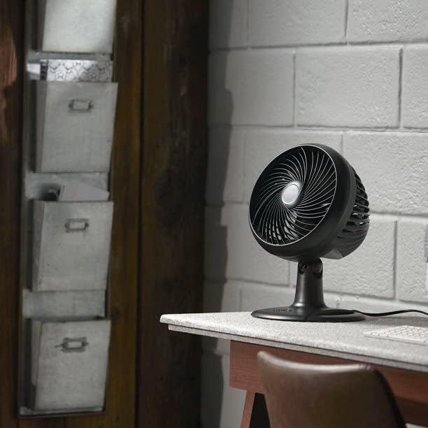 Honeywell Ventilador de Mesa Oscilante Turbo Power con 3 Velocidades, Circulador de Aire con Opción de Montaje en Pared, Ideal para Hogar y Oficina- HPF860BWM (Reacondicionado)