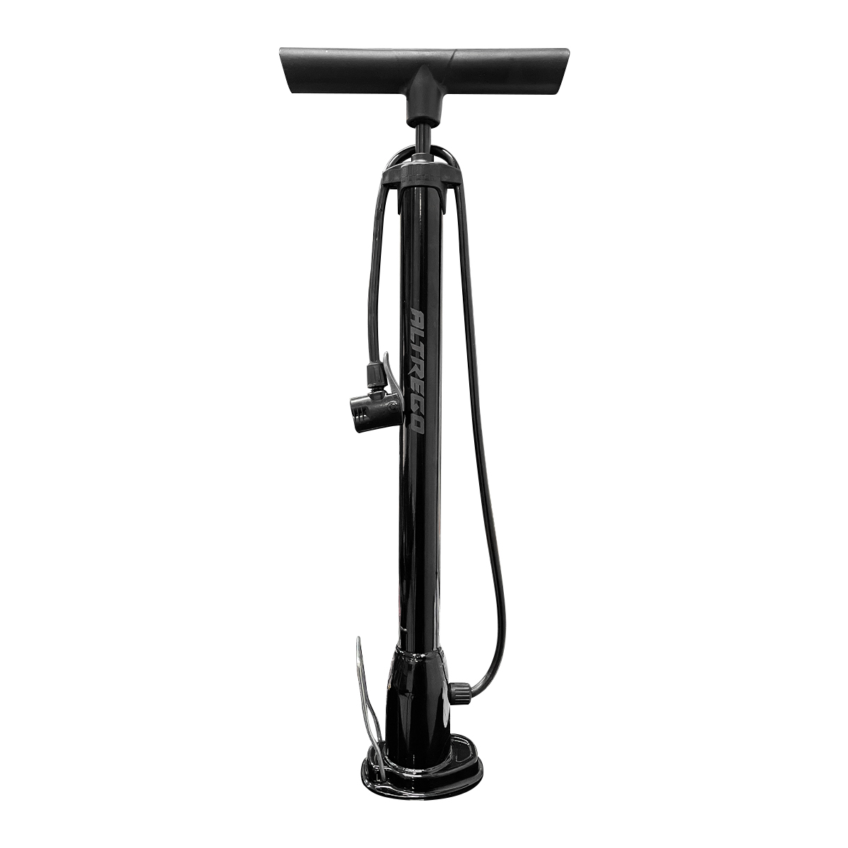 Bomba De Aire Negra De Pie Para Bicicleta Ciclismo